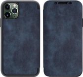 iPhone 12 Mini Bookcase Hoesje - Leer - Siliconen - Book Case - Flip Cover - Apple iPhone 12 Mini - Blauw