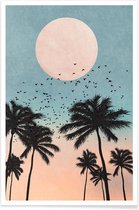 JUNIQE - Poster Sunrise -40x60 /Kleurrijk