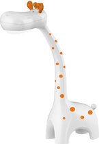 LED Kinder Nachtlamp - Tafellamp - Giraf - Aanpasbare Kleur - Wit - Touch - Dimbaar