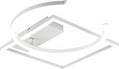 LED Plafondlamp - Plafondverlichting - Nitron Pivacci - 23W - Natuurlijk Wit 4000K - Rond - Mat Wit - Aluminium