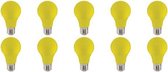 LED Lamp 10 Pack - Specta - Geel Gekleurd - E27 Fitting - 3W