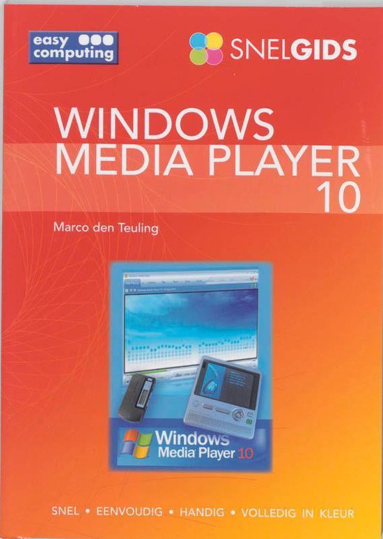Cover van het boek 'Snelgids Windows media player 10'