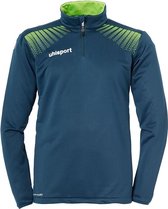 Uhlsport Goal 1/4 Zip Top Petrol-Flash Groen Maat XL