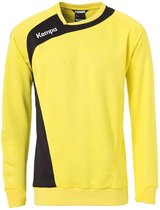 Kempa Peak Training Top Limoen Geel-Zwart Maat XL