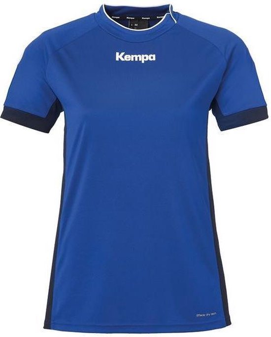 Kempa Prime Shirt Dames Royal-Marine Maat XS