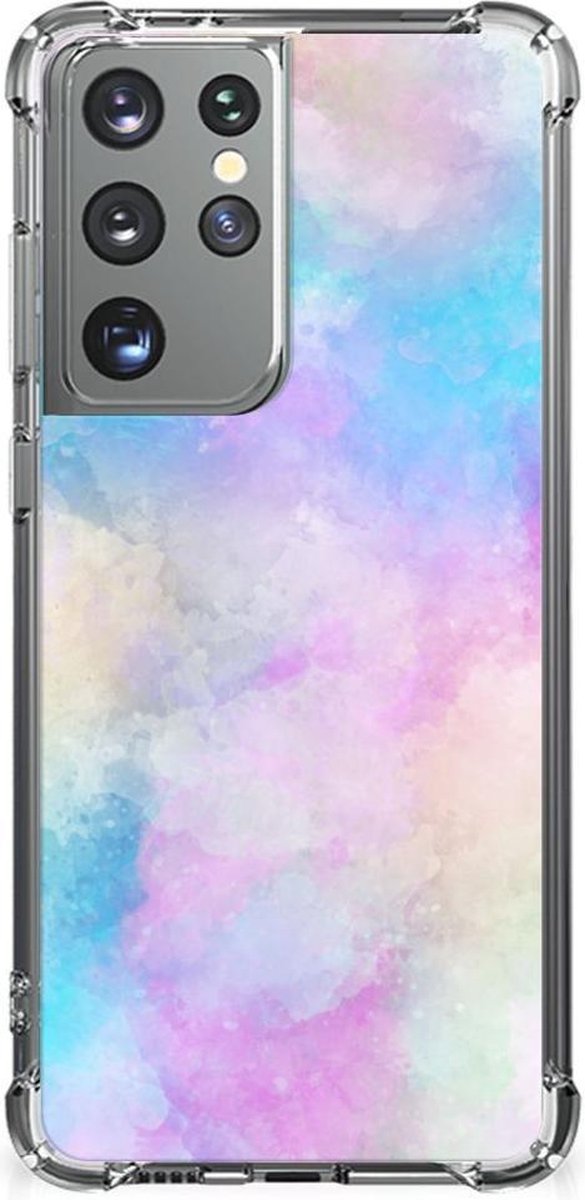Back Cover Samsung Galaxy S21 Ultra Watercolor Light