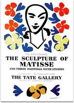 Matisse Fashion Poster Flowers 2 - 40x50cm Canvas - Multi-color