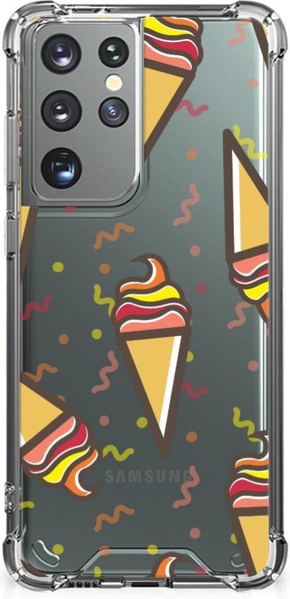 Samsung Galaxy S21 Ultra Beschermhoes Icecream