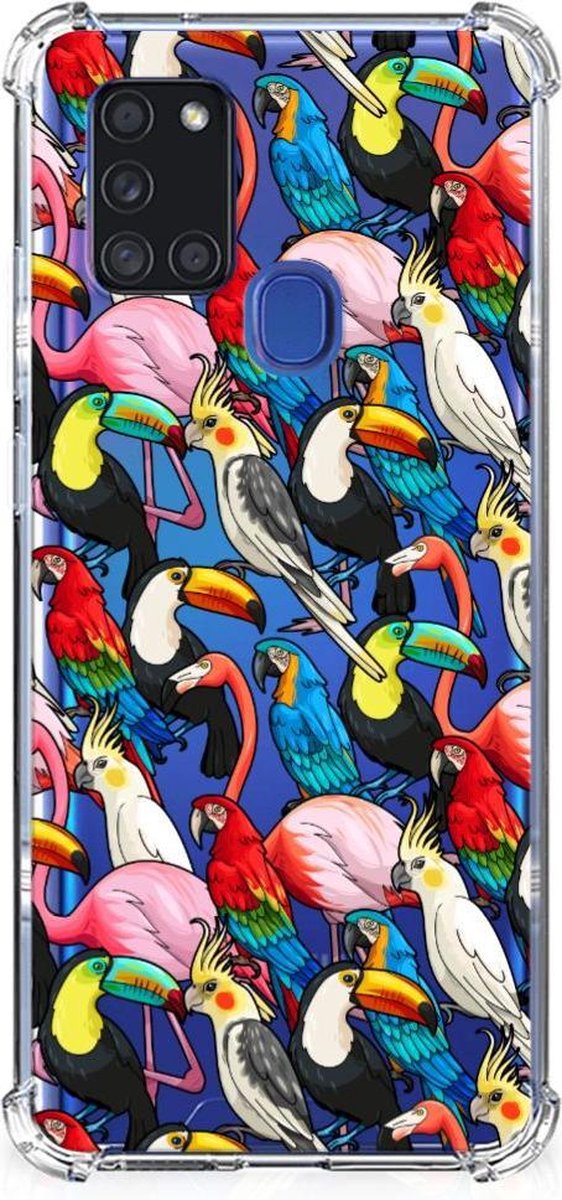 Samsung Galaxy A21s Case Anti-shock Birds