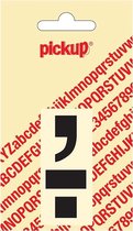 Pickup plakletter Helvetica 60 mm - punt komma zwart