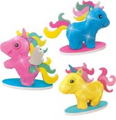 SES Creative Glitter Klei Eenhoorns - Speelgoed - Creatief