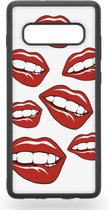 Retro lips Telefoonhoesje - Samsung Galaxy S10+