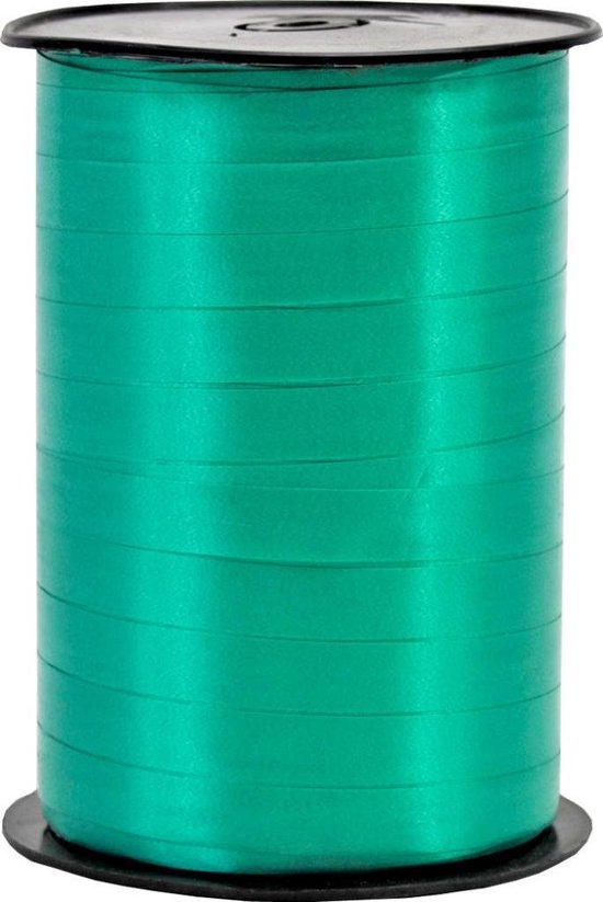 Krullint Groen 050 - 5mm breedte – 500 mtr lengte