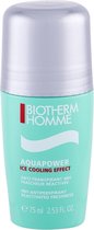 Biotherm Homme Aquapower Ice Cooling Effect Roll-on Deodorant - 75 ml