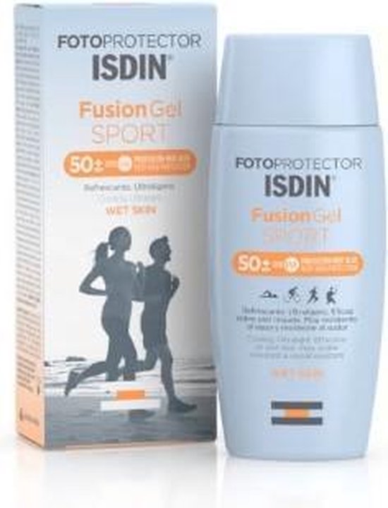 Zonnebrand Gel Isdin Fotoprotector Fusion Gel Sport Licht en handig