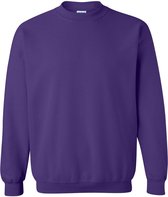 Gildan Zware Blend Unisex Adult Crewneck Sweatshirt voor volwassenen (Paars)