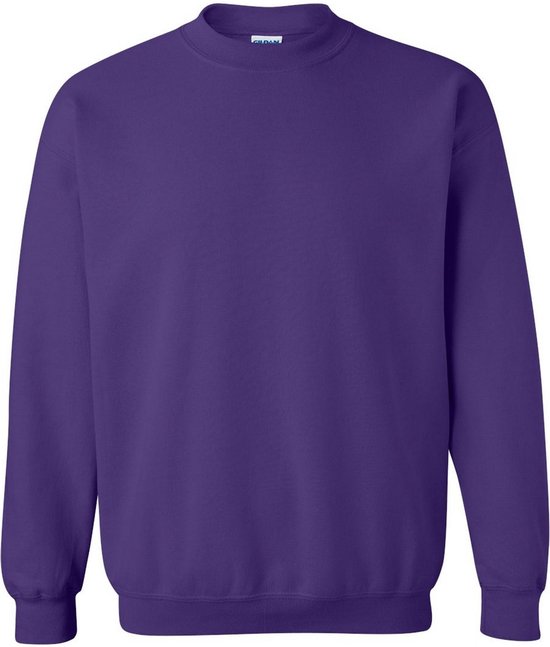 Gildan Zware Blend Unisex Adult Crewneck Sweatshirt voor volwassenen (Paars)
