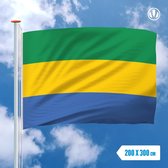 Vlag Gabon 200x300cm