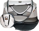 Deryan Shane Luxe 2022 Campingbedje - Baby tent - Anti-UV 50+ -Silver
