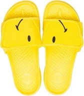 Palladium Solea Smiley slippers geel - Maat 36