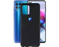 HB Hoesje Geschikt voor Motorola Moto G100 Zwart - Siliconen Back Cover