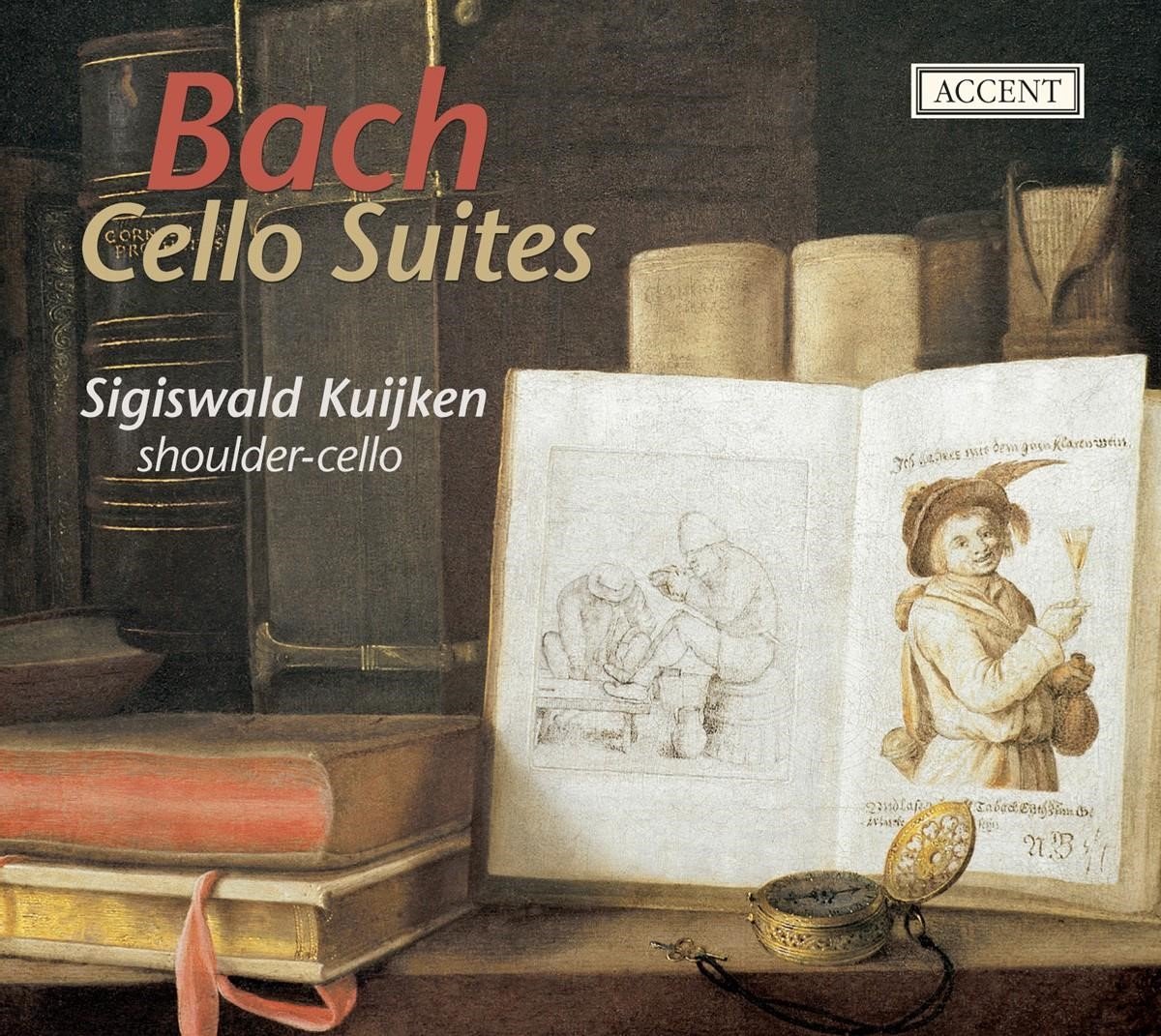Sigiswald Kuijken - J.S. Bach: Cello Suites On A Violoncello Da Sp (2 CD)