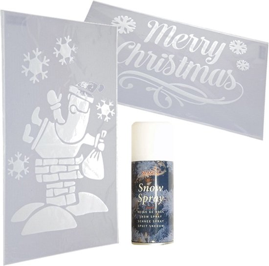 Foto: 6x stuks sneeuwspray spuitbus 300 ml