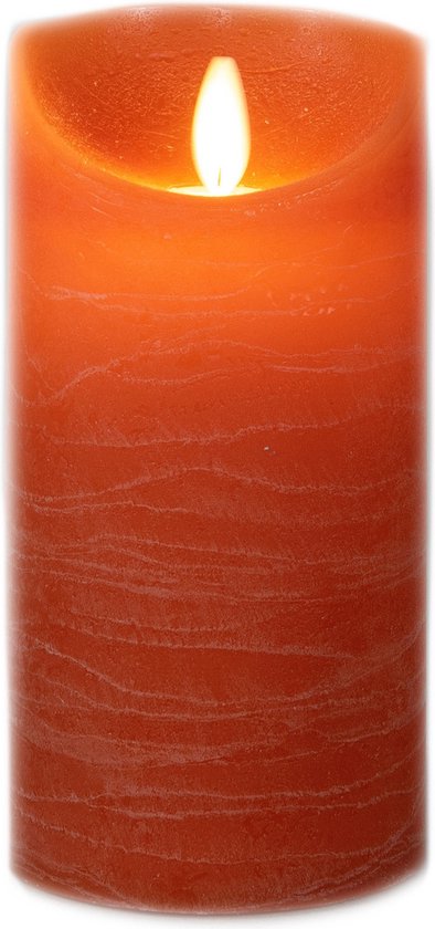Nauwkeurig Correct mannetje 1x stuks led kaarsen/stompkaarsen oranje D7,5 x H15 cm - met timer -  Woondecoratie -... | bol.com
