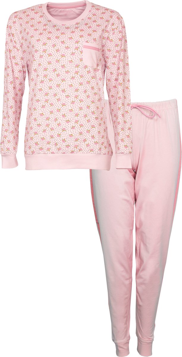 Irresistible Dames Pyjama - 100% Katoen - Licht Roze