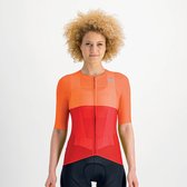 Sportful Outlet Pro Korte Mouwen Fietsshirt Oranje L Vrouw