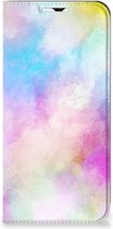 Bookcase Personaliseren Samsung Galaxy A23 Telefoonhoesje Watercolor Light