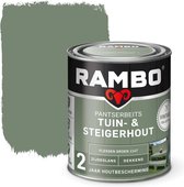 Rambo Pantserbeits Tuin- & Steigerhout Dekkend Flessengroen 1147 - Beits - Dekkend - Water basis