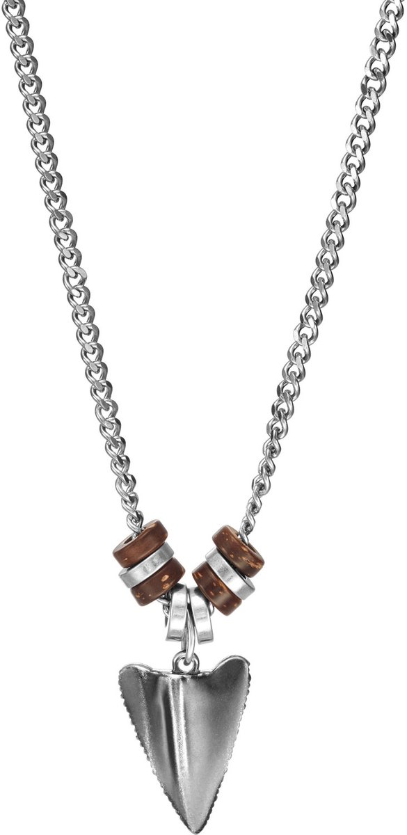 Fossil Heren-Ketting Staal Farbstein One Size 88525752