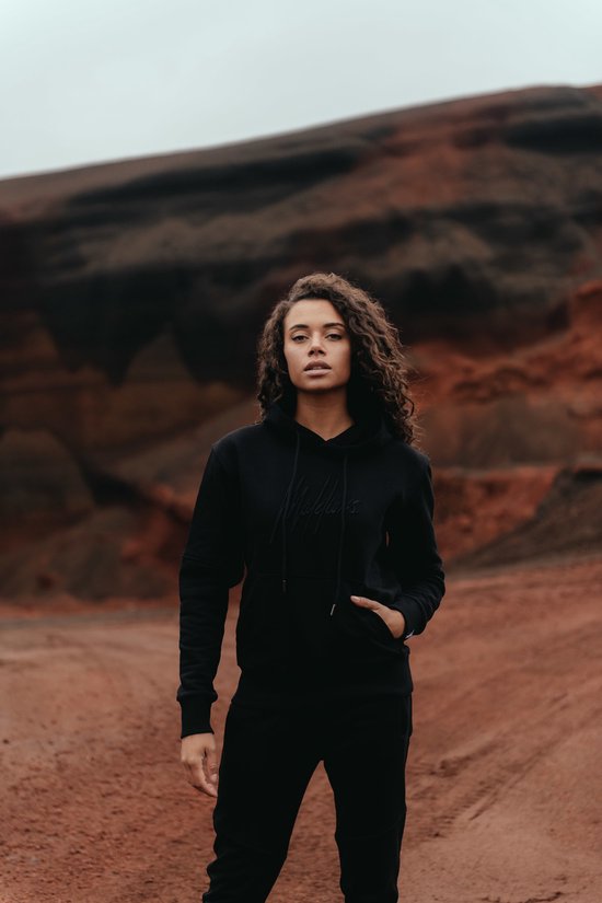 Malelions Women Essentials Hoodie Black XXS