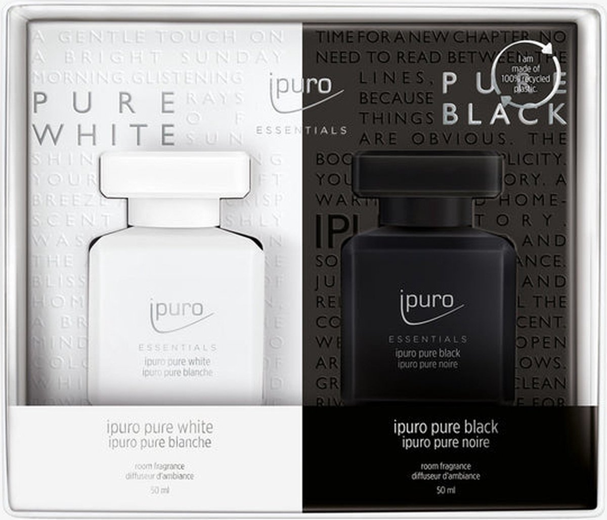 ipuro IFC1628 diffuseur aromatique Flacon de parfum Noir, Blanc