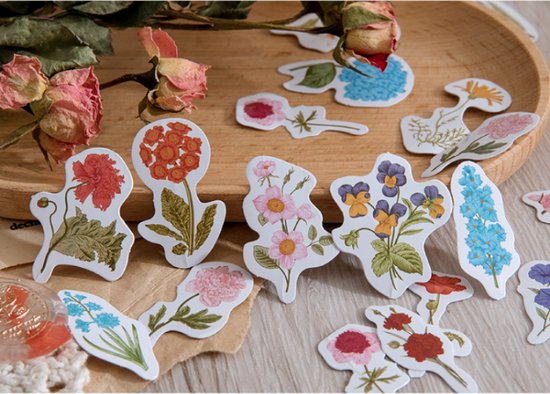 Stickers Bullet Journal Planten