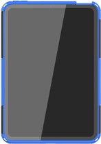 Peachy Shockproof TPU met stevig hoes voor iPad mini 6 - blauw en zwart
