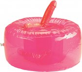 Vibrating Inflatable Ecstacy Lounge - Pink