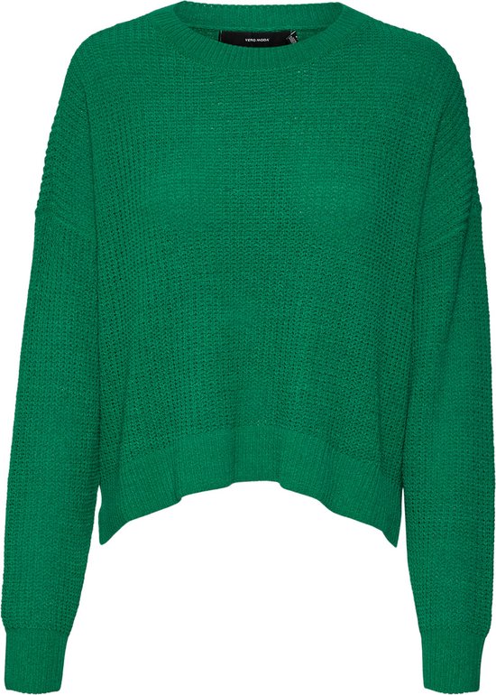 VERO MODA VMSADIE LS O-NECK ROUNDED HEM BLOUSE BF Dames Trui - Maat S