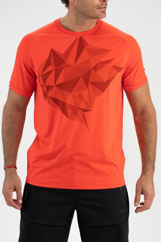 Sjeng Sports Heren Shirt Man Tee Odin Oranje