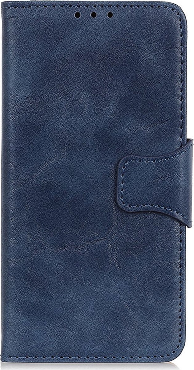 Shop4 - OnePlus Nord CE 2 5G Hoesje - Wallet Case met Pasjeshouder Cabello Blauw