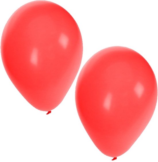 Kerst ballonnen 30 stuks groen/rood