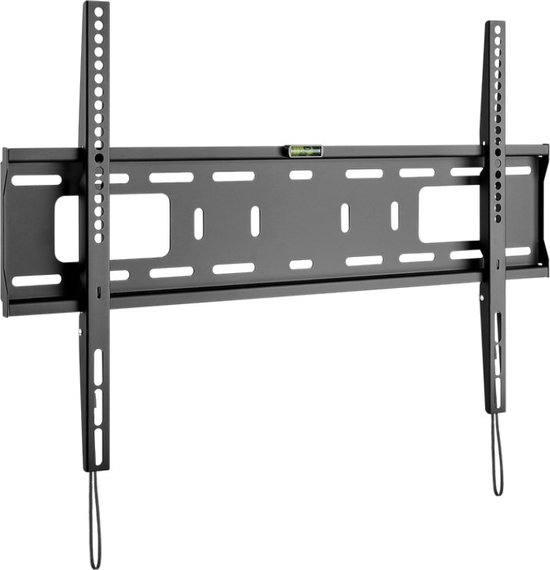 Tv muurbeugel voor 37-70 inch schermen - Pro - Vast - Tot 50kg - Zwart