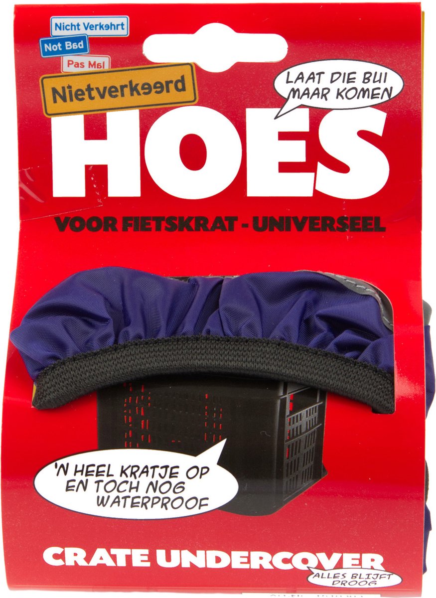 Nietverkeerd krathoes marineblauw/paars