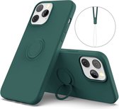Apple iPhone 13 Thin Case - Pine Green - Cacious (Série Nude)