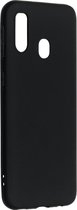 LuxeBass Color Backcover Samsung Galaxy A40 - Zwart