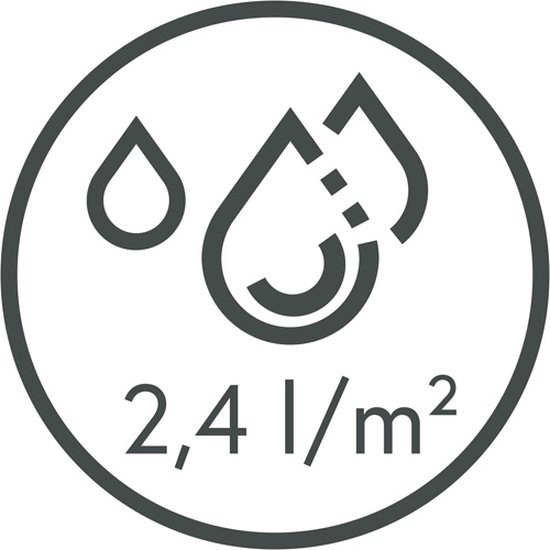 Deurmat/droogloopmat Memphis zwart 60 x 80 cm - Schoonloopmat - Inloopmat