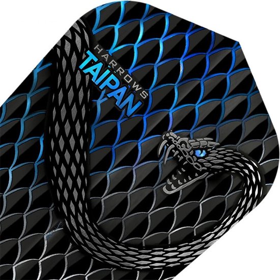 Harrows Taipan Dartflights - Aqua van Harrows — afbeelding 2