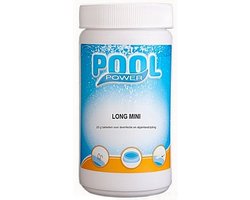 Pool Power Mini Flacon Desinfectie- en Anti-algmiddel voor Zwembaden - 1 kg (Chloor tabletten 90% actief chloor)