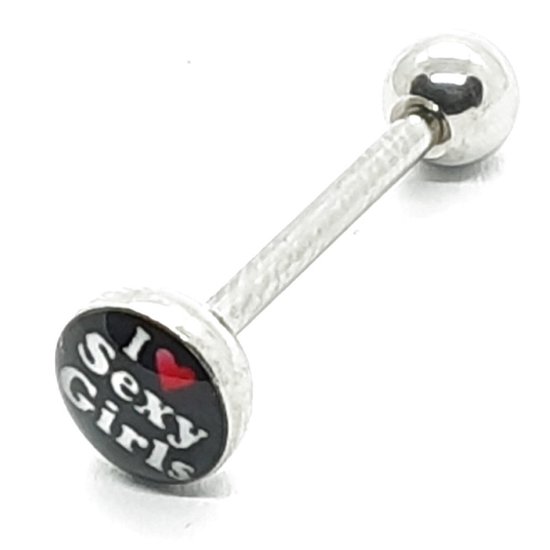 Piercing de la langue - J'aime les filles sexy